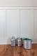 Tall paneling wainscoting, perfect for kitchen and bedroom 